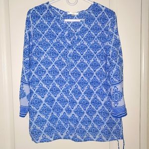 Kenar large Tie Waist Blouse